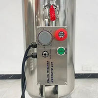 Commerciële voedselmixer, heavy-duty, 304 roestvrij staal, fruit- en groenteblander, geschikt voor groenten, fruit en granen