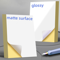 Papier autocollant brillant pour imprimante laser A4, étiquettes vierges autocollantes pour imprimantes laser, personnalisation acceptable