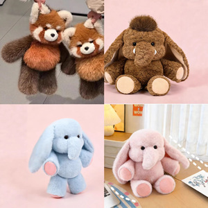 Peluche de Elefante y Mapache en Movimiento, Juguete de Peluche con Relleno de Algodón PP, 31-50cm, para Bebés de 0 a 24 Meses, Regalo de Cumpleaños - Product Image 3