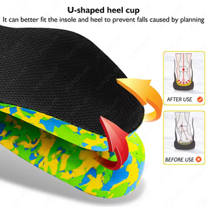 Plantillas Ortopédicas para Niños, Corrección de Pie Plano, Soporte de Arco, Plantillas Ortopédicas Suaves y Cómodas para Zapatos Deportivos - Product Image 4