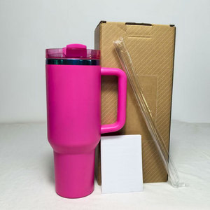 BPA-Free Outdoor Travel 30oz <b>40oz</b> Insulated Cup Vacuum Flask Stainless Steel <b>Tumbler</b> <b>with</b> <b>Handle</b> Straw Lid - Product Image 3