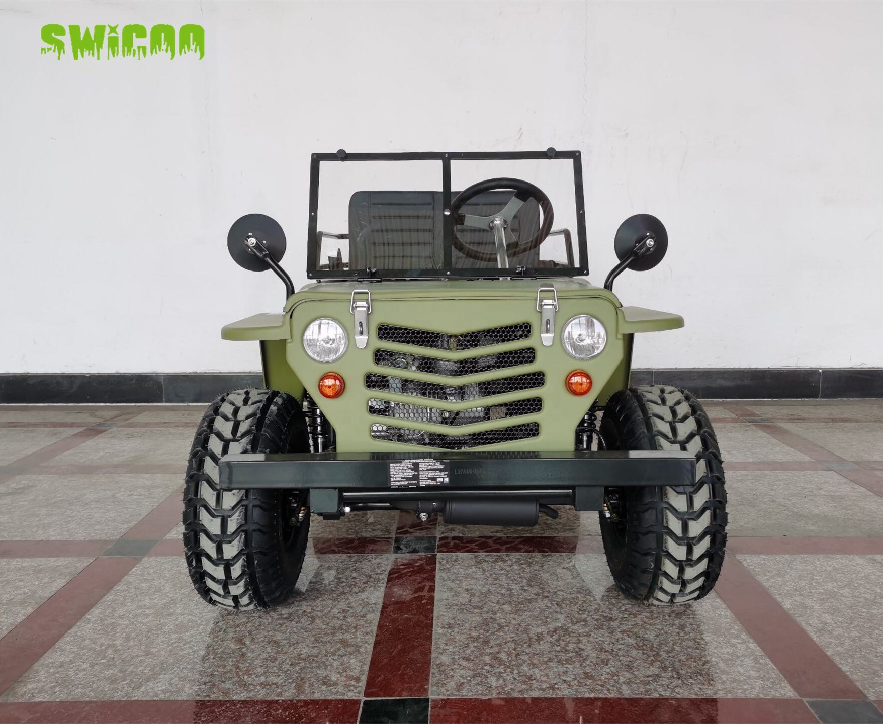 Kids Mini Car Gasoline-Powered Jeep Cart 125cc - 4 Stroke Go Kart