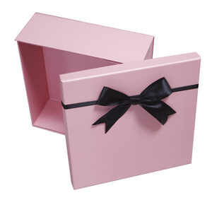 New packing paper box Factory direct sales have ribbons custom fold box