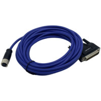 Cable de Datos de CA de Alta Calidad CAB-DS05-S M12 IO, Escáner Fijo, Lector y PLC de Grado Industrial, 1 Año de Garantía