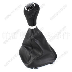 Poignée de levier de vitesse Mercedes-Benz W204 6 vitesses en cuir, design ergonomique pour voitures à transmission manuelle - Product Image 1