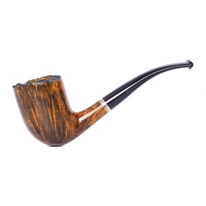 Handmade Tobacco Pipes Bent Type Briar Wood Vulcanized Rubber Mouthpiece 3mm Smoke Channel Wholesale Personal Gift - Product Image 5