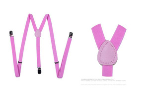 Adjustable Adult <strong>Suspenders</strong> 1/2" on Y Back Super Narrow Elastic Wedding Brace <strong>Belt</strong> for Men and <strong>Women</strong> - Product Image 5