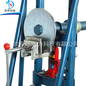 Enrouleur de câble de construction électrique avec frein, cadre de pose de câble à frein hydraulique, machinerie de construction de conducteurs - Product Image 3