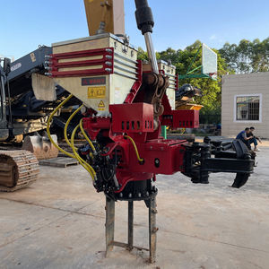 Équipement forestier XUVOL pour plantations, accessoire d'excavatrice 13-15T, rotateur de fosse, pousseur de terre, épandeur d'engrais à double bac - Product Image 4