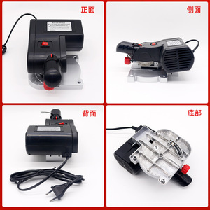<b>Miniature</b> Benchtop Cutting Machine Straight Blade Electric Aluminum Cutting Diy Tool - Product Image 4