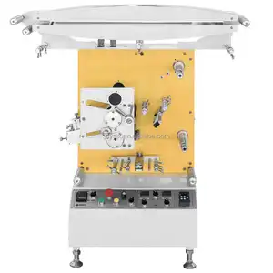 JR-1501 Schlussverkauf einzelfarbe 60 m/Min vollautomatische Flexo-Druckmaschine für schmale Stoffetiketten, Kleidungsorgetiketten