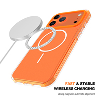 Coques de téléphone IVYMAX magnétiques colorées à effet vague IMD, transparentes et élégantes, protection intégrale 360° pour iPhone 18 17 16 15 Pro Max