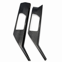 Couvre-poignée de porte intérieure en fibre de carbone pour Toyota Hilux Travo 2026, accessoires 4 portes, ensemble de 4 pièces