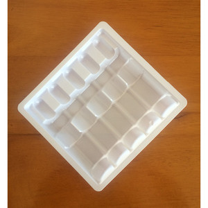 Fourniture d'emballages sous blister pour 10 ml x 5 flacons d'injection aqueuse, plateau intérieur en plastique pour l'emballage des ampoules. - Product Image 4