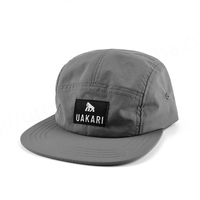 Casquette 5 panneaux unisexe personnalisée en nylon imperméable, séchage rapide, pour sports d'hiver, ski, camping, plage, pêche