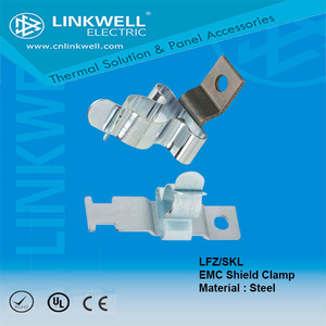 Colliers de blindage LINKWELL EMC - Colliers de blindage LF/SKL, clip en acier à ressort zingué - Product Image 2