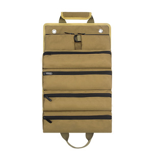 Bolsa de Herramientas Enrollable de Lona Oxford Resistente, Organizador de Herramientas, Estuche de Uso Especial para Mecánicos y Electricistas - Product Image 4