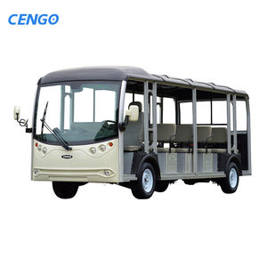 Voiture de tourisme électrique de 23 places, adaptée aux centres de golf, aux parcs à thème et au transport sur campus, conception à faible bruit - Product Image 1