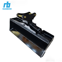 Godet basculant RB, vente en gros directe usine FOB, Q355 NM400, OEM, CE, ISO, pour nivellement de terrains, creusement de fossés et travaux de terrassement