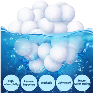 Chất Lượng Cao Xử Lý Nước Lọc Bóng Cho Hồ Bơi Sợi Nước Lọc Bóng Với Cát Làm Đầy Vật Liệu Lọc - Product Image 2