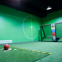 Jeux de simulation de football interactifs, simulateur de gardien de but de football en salle pour l'entraînement