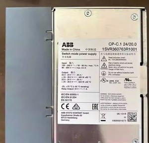 CPC1242001SVR360763R1001 CP-C.1 24/20.0 1SVR360763R1001 24V 20A โมดูลจ่ายไฟอุตสาหกรรมสำหรับระบบอัตโนมัติ - Product Image 4