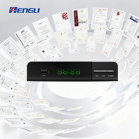 Décodeur DVB-T2 certifié CE, H.264, pour chaînes FTA, récepteur TV, lecteur multimédia global vidéo complet, boîtier TV Internet DVB-T2, décodeur numérique.