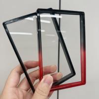Plaque de protection personnalisable en métal avec logo, dos transparent, couleur dégradée, paillettes, clip en TPU, pour cartes gradées BGS Guard