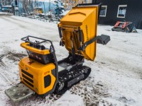 Site Dumper 1000 KG Mini Dumper EPA Moteur LGCM DT10 pour l'aménagement paysager et l'entretien de la pelouse Transmission hydrostatique