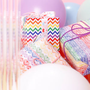 Wholesale High Quality Disposable Printed Birthday <b>Tissue</b> Rolls Rainbow Packaging <b>Wrapping</b> <b>Paper</b> Roll Superior Craftsmanship - Product Image 4