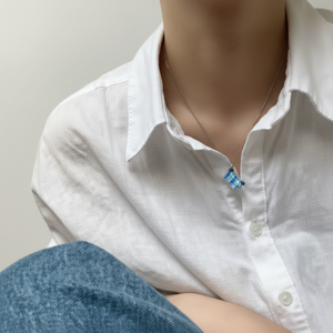 Collane a catena di tendenza con fascino iniziale di fiori di luna gioielli di moda per bambini di lusso vendita all'ingrosso calda - Product Image 1