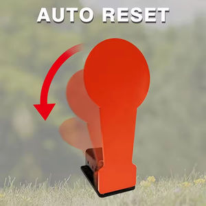 Cible en acier robuste à réinitialisation automatique pour le tir en extérieur – Accessoire d'entraînement tactique - Product Image 4