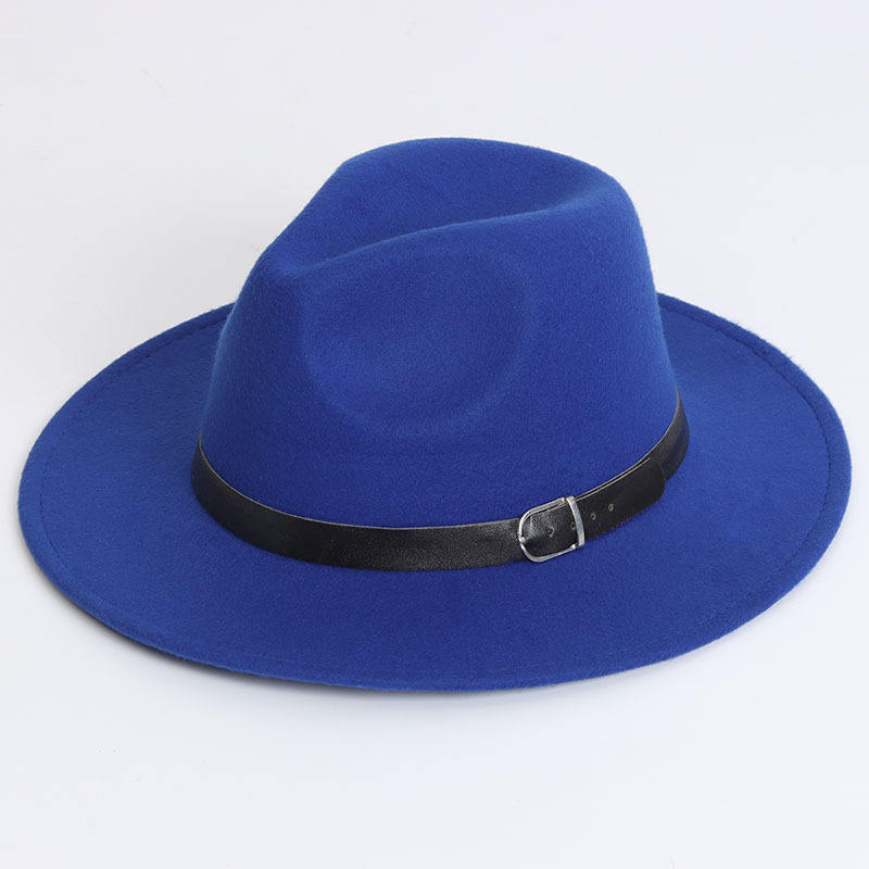 Flat along the belt blue