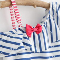 Maillot de bain bikini une pièce mignon pour femmes, en tissu respirant Spandex/Polyester, pour bébés et jeunes filles, Corée du Sud