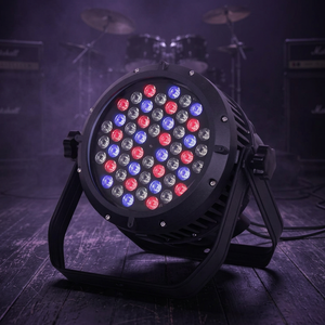 ไฟเวทีระดับมืออาชีพ IP65 กันน้ำ 54 ดวง 3W RGBW DMX512 4IN1 ไฟ LED Matrix Par Light CRI 90 รับประกัน 2 ปี ขั้ว E27 - Product Image 1