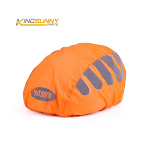 Casco de bicicleta cubierta impermeable bicicleta con casco de bicicleta reflectante Paquete de lluvia casco de bicicleta de carretera agua nieve - Product Image 5