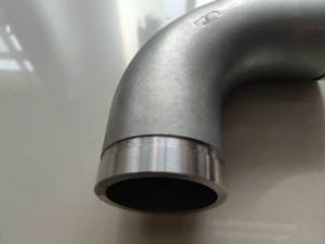 Ống rãnh lắp uốn cong TEE giảm tốc 1200psi siêu <span class=keywords><strong>Duplex</strong></span> thép không gỉ 2205 s32750 áp lực cao - Product Image 4