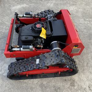Cortadora de césped con orugas de gran venta: máquina de deshierbe con control remoto para césped agrícola - Product Image 6