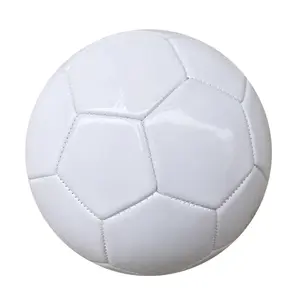 ActEarlier PVC football size 3 4 5 kids DIY painting soccer ball no logo white blank soccer ball