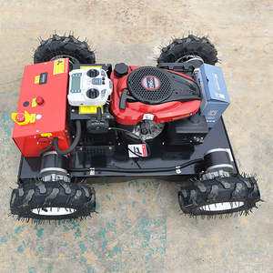 Беспроводная бензиновая газонокосилка на гусеничном ходу с дистанционным управлением и травосборником – Высокоэффективное кошение в Шаньдуне, Китай - Product Image 6