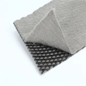 Three-Diimension HDPE Drainage Net 6.0mm Thickness Composite with Nonwoven Geotextile