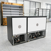 Présentoir de Mini porte verre pour réfrigérateur, armoire de rangement pour vitrine