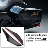 Nouvelles boîtes latérales de moto, déflecteurs latéraux et déflecteurs de flux d'air pour Harley Road Glide Street Glide Ultra Limited CVO ST FLHXL