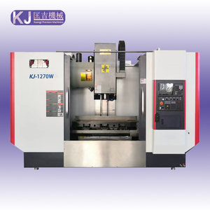 Centre d'usinage CNC horizontal de haute qualité à double broche 3 axes KJ1270W BT40/BT50 avec commande GSK, moyenne capacité - Product Image 1