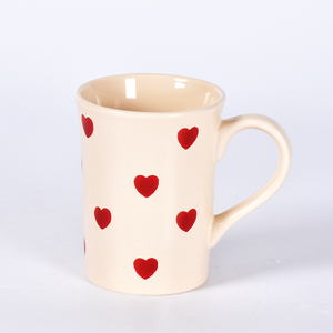 Ensemble de mini théière en céramique blanche, vente en gros, pour faire du thé et parler, rouge uni - Product Image 6