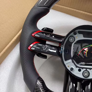 <span class=keywords><strong>Volante</strong></span> de Cuero para Mercedes Benz <span class=keywords><strong>AMG</strong></span> G63 W212 W222 W213 W205 W211 W204 CLA CLS SL500 - Product Image 4