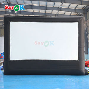 Écrans de Projection de cinéma en <span class=keywords><strong>plein</strong></span> <span class=keywords><strong>air</strong></span> portables Sayok grand <span class=keywords><strong>prix</strong></span> d'écran de projecteur de film <span class=keywords><strong>gonflable</strong></span> - Product Image 4