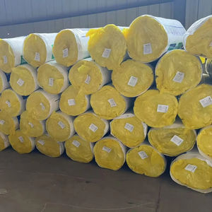 <span class=keywords><strong>Rouleau</strong></span> d'isolation en <span class=keywords><strong>laine</strong></span> <span class=keywords><strong>de</strong></span> <span class=keywords><strong>verre</strong></span> en fibre <span class=keywords><strong>de</strong></span> <span class=keywords><strong>verre</strong></span> pour toiture et entrepôt, isolation thermique, écologique, ignifuge, insonorisant - Product Image 1