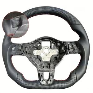 <span class=keywords><strong>Volante</strong></span> de Cuero para Volkswagen VW <span class=keywords><strong>Golf</strong></span> 5 6 <span class=keywords><strong>7</strong></span> R MK6 MK7 MK8 Jetta Passat B8 Polo Tiguan <span class=keywords><strong>Golf</strong></span> <span class=keywords><strong>7</strong></span> GTI R Line - Product Image 6