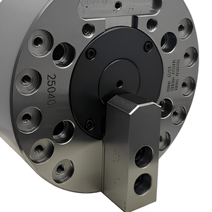 Autochuck 1L Single Jaw Extra Long Stroke Steel Hydraulic Chuck 6" with Lathe Chuck Adapter Plate for <b>Machining</b> - Product Image 4